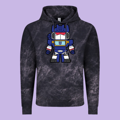 Soundwave Transformers Chibi Vintage Hoodie Designed By Artisfamous