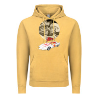 Vintage Mustard go speed racer go go!!!   speed racer Vintage Hoodie - artisFamous