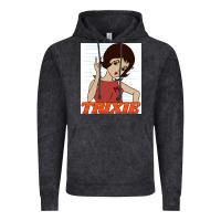 Vintage Black go trixie go!   speed racer Vintage Hoodie - artisFamous