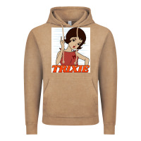 Vintage Coffee go trixie go!   speed racer Vintage Hoodie - artisFamous