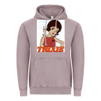 Vintage Zinc go trixie go!   speed racer Vintage Hoodie - artisFamous