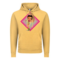 Vintage Mustard betty boop Vintage Hoodie - artisFamous
