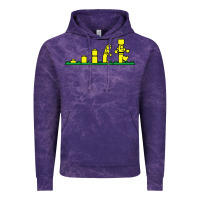 Cloud Purple evolution of lego Vintage Hoodie - artisFamous
