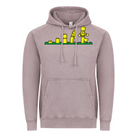 Vintage Zinc evolution of lego Vintage Hoodie - artisFamous
