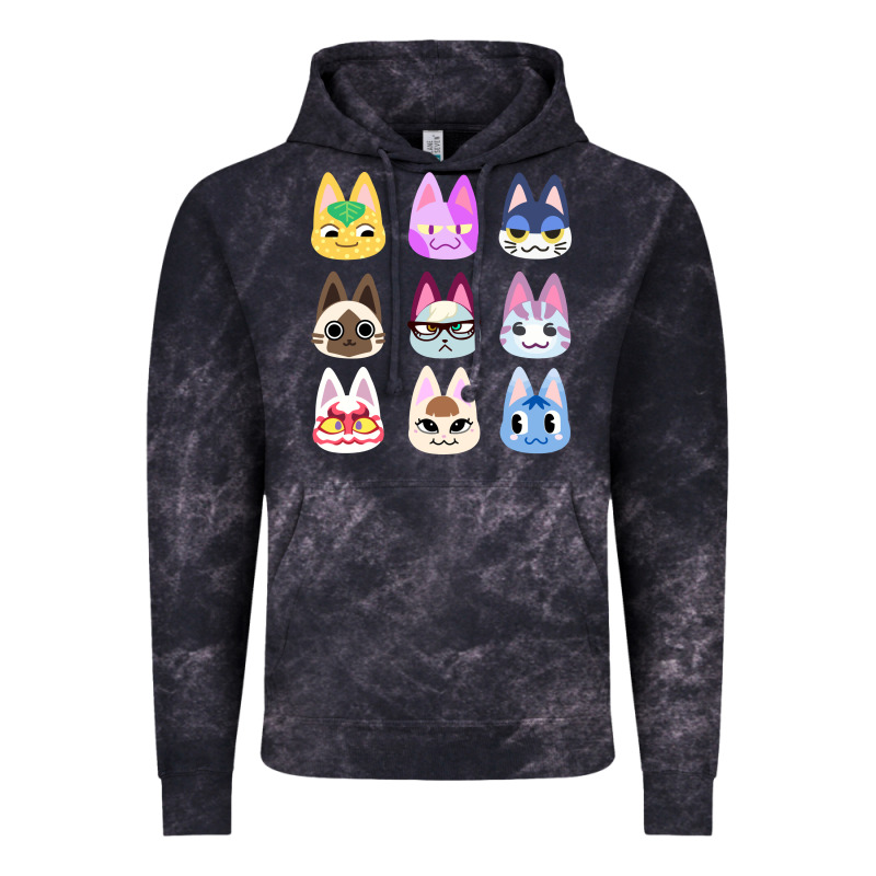 Animal Crossing Cute Cats Animal Crossing New Horizons Vintage Hoodie by artisFamous | Teevron
