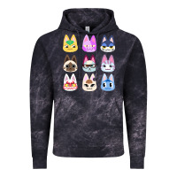 Cloud Black animal crossing cute cats animal crossing new horizons Vintage Hoodie - artisFamous