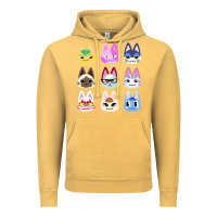 Vintage Mustard animal crossing cute cats animal crossing new horizons Vintage Hoodie - artisFamous