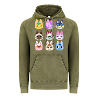 Vintage Olive animal crossing cute cats animal crossing new horizons Vintage Hoodie - artisFamous