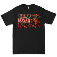 Black Never stop lovin cowboys Premium Tee - FaDigitalArtStudio