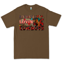 Cacao Never stop lovin cowboys Premium Tee - FaDigitalArtStudio