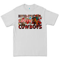 Dove Grey Never stop lovin cowboys Premium Tee - FaDigitalArtStudio