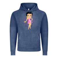 Vintage Denim betty boop Vintage Hoodie - artisFamous