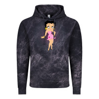 Cloud Black betty boop Vintage Hoodie - artisFamous
