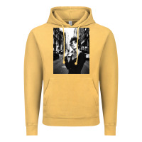 Vintage Mustard linda evangelista fashion model Vintage Hoodie - artisFamous