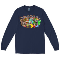 Navy My Favorite Players Call Me Mawmaw Long Sleeve Tee - CowhideDigitalArt