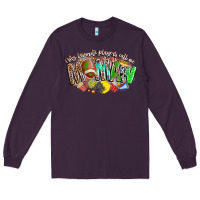 Plum My Favorite Players Call Me Mawmaw Long Sleeve Tee - CowhideDigitalArt