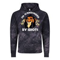 Cloud Black surrounded by idiots book Vintage Hoodie - artisFamous