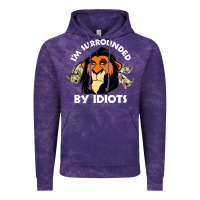 Cloud Purple surrounded by idiots book Vintage Hoodie - artisFamous