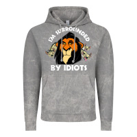 Cloud Rock surrounded by idiots book Vintage Hoodie - artisFamous