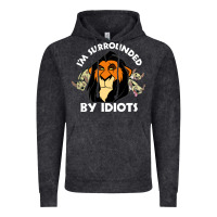 Vintage Black surrounded by idiots book Vintage Hoodie - artisFamous