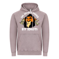 Vintage Zinc surrounded by idiots book Vintage Hoodie - artisFamous