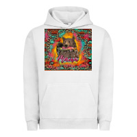 Pigment Lunar Rock mama bear leopard and aztec Urban Hoodie - RanaPortraitStore