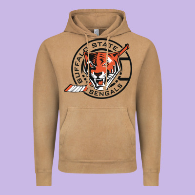 Buffalo State College Vintage Hoodie Designed By Artisfamous