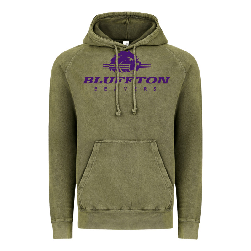 Bluffton University Vintage Hoodie by artisFamous | Teevron