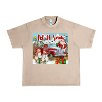 French Oak Let It Snow Tumbler Urban Heavy Tee - FaDigitalArtStudio