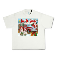 Pistachio Let It Snow Tumbler Urban Heavy Tee - FaDigitalArtStudio