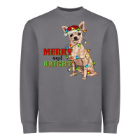 Storm merry and bright chihuahua Heavyweight Sweatshirt - RanaPortraitStore