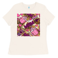 Bone Mom Coffee Cups With Leopard Digital Paper Ladies Tee - BundleAndBundleShop