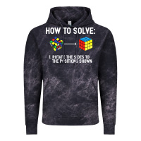 Cloud Black youth rubiks cube rotate the sides to the position shown cube Vintage Hoodie - DesigneFamous