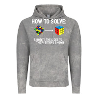 Cloud Rock youth rubiks cube rotate the sides to the position shown cube Vintage Hoodie - DesigneFamous