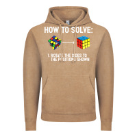 Vintage Coffee youth rubiks cube rotate the sides to the position shown cube Vintage Hoodie - DesigneFamous