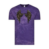 Cloud Purple leopard camouflage wings Vintage Tee - RanaPortraitStore