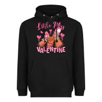 Black Little miss Valentine afro kid sneakers Heavyweight Hoodie - RanaPortraitStore