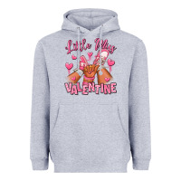 Heather Grey Little miss Valentine afro kid sneakers Heavyweight Hoodie - RanaPortraitStore