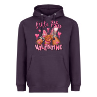 Plum Little miss Valentine afro kid sneakers Heavyweight Hoodie - RanaPortraitStore