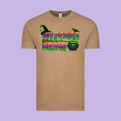 Witches Brew Vintage Tee Designed By Bundleandbundleshop