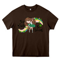Chocolate Brown St. Patrick' Too cute to pinch Heavy Core Tee - CowGirlArtShop