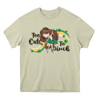Mossy St. Patrick' Too cute to pinch Heavy Core Tee - CowGirlArtShop