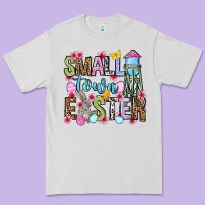 Easter Day Small Town Easter Premium Tee Designed By Oliviacreatesart
