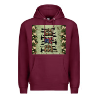 Burgundy repair tools dad tumbler Premium Hoodie - Artiststas