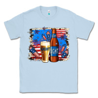 Dusty Blue just here for the light Classic Tee - Jasminsmagicworld