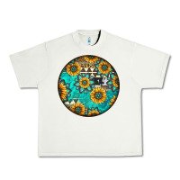 Pistachio Round western pattern Urban Heavy Tee - Jasminsmagicworld