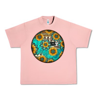 Salmon Round western pattern Urban Heavy Tee - Jasminsmagicworld