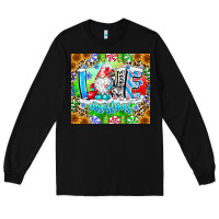 Black Love Christmas gnome Long Sleeve Tee - CowhideDigitalArt