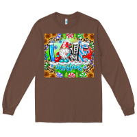 Chestnut Love Christmas gnome Long Sleeve Tee - CowhideDigitalArt