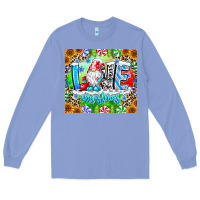 Colony Blue Love Christmas gnome Long Sleeve Tee - CowhideDigitalArt